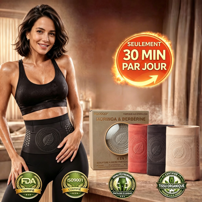 Boutique Officielle de la Marque | 💃 BQODQO® 2026 Moringa & Berbérine 4‑en‑1 Short Sculptant & Brûle‑Graisses à Micro-Particules