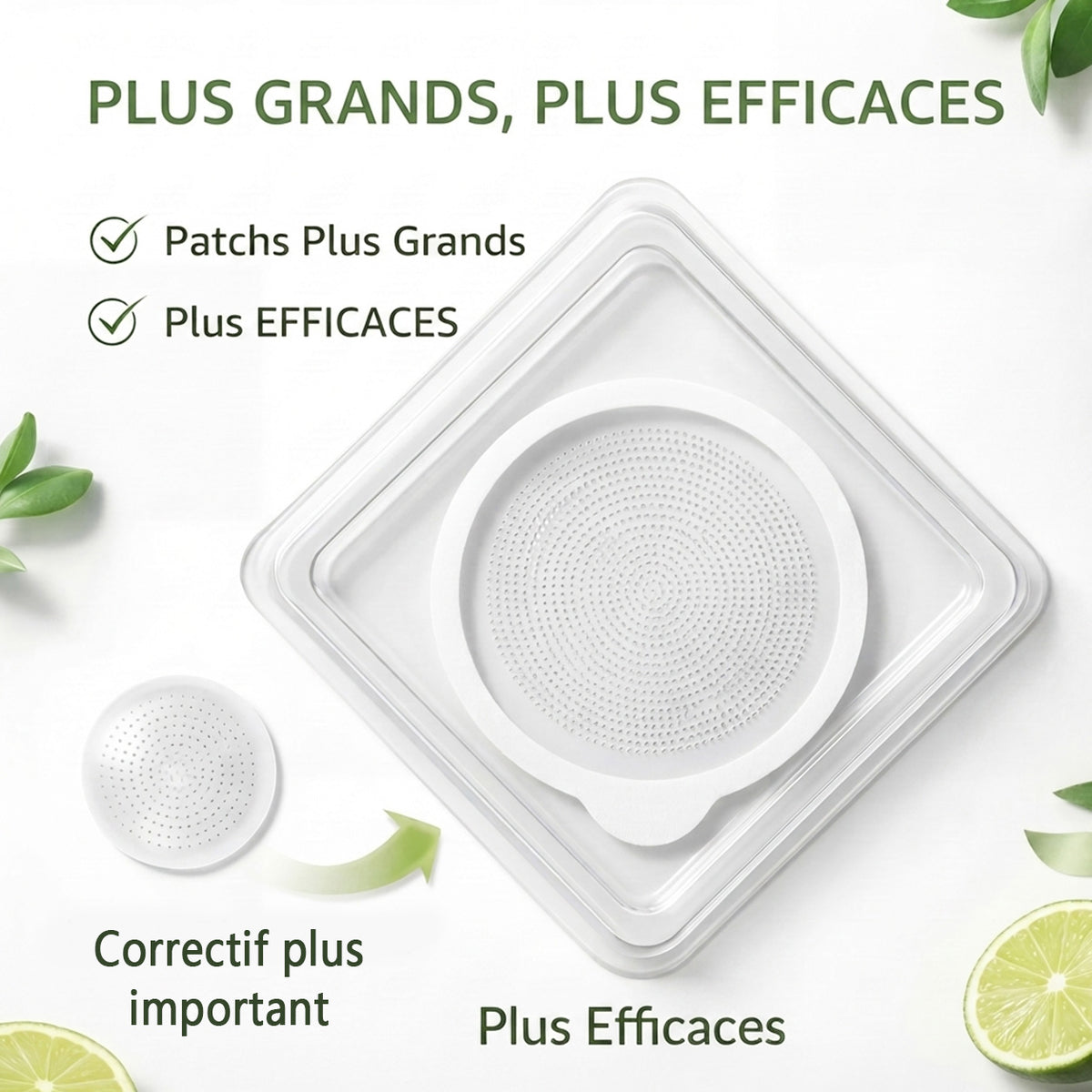 🇫🇷 Healrize® 🍀🌿 Patch nano-microaiguilles 10-en-1 Moringa · Berbérine · NAD+ | 1× par jour