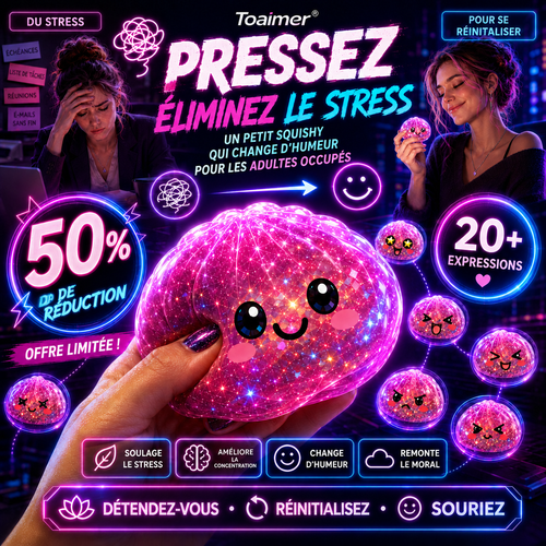 🚨 DERNIER JOUR : PROFITEZ DE -50 % ! | 🎉 Toaimer® Squishy Ravioli Magique aux Visages Changeants