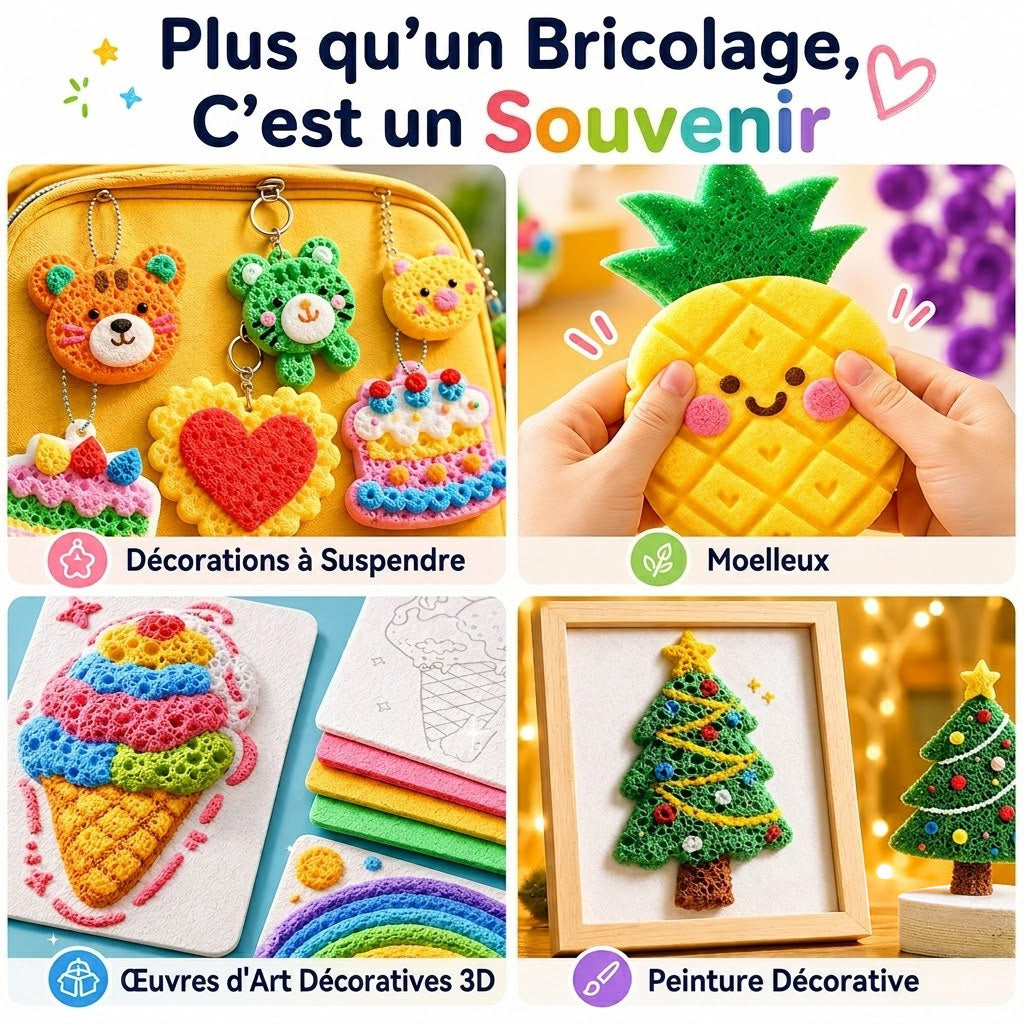 🎈 -50% aujourd’hui丨IEY® 🎨Stylo d’Art 3D – Transformez vos dessins en créations en relief