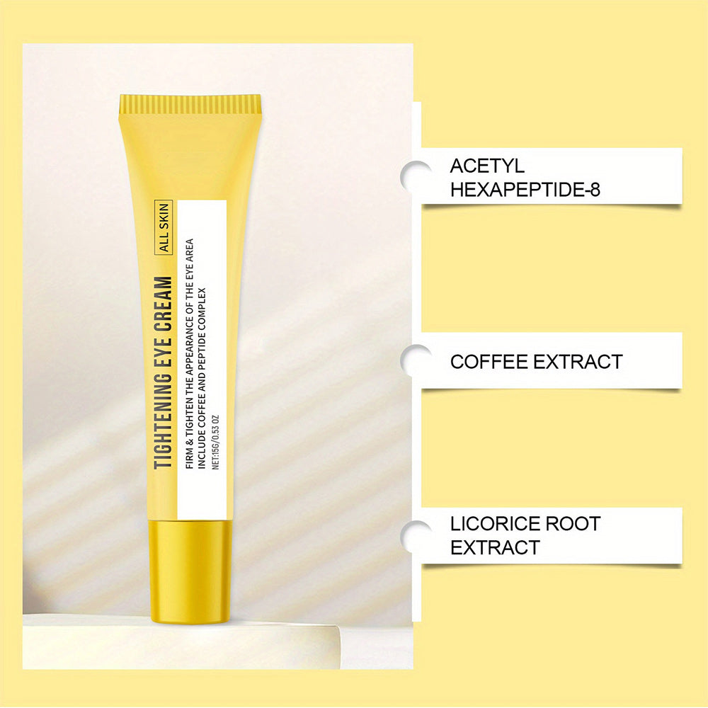 Crema reafirmante para ojos con vitamina E