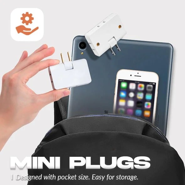 (🔥2025Promoción de último día - 49% de descuento)2025-180 Degrees Rotatable Socket Converter