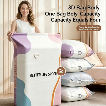 🚚 -78 % aujourd’hui + livraison gratuite | Sacs de rangement sous vide 3D sans pompe SVOZK®