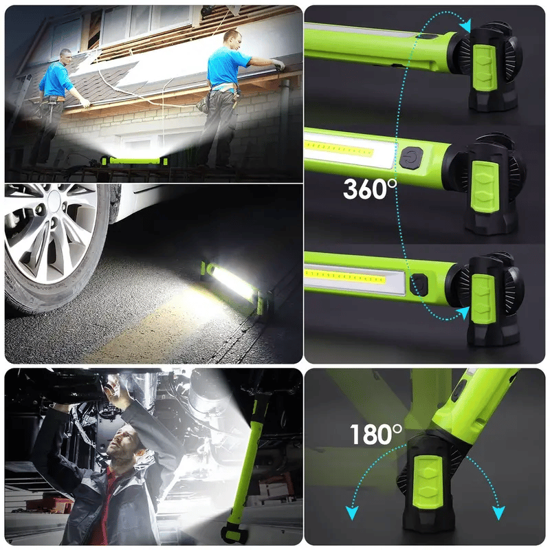 🔥 REBYIPO® Offre Flash -49% 🌟🔦 Lampe de travail multifonction magnétique rechargeable 💡