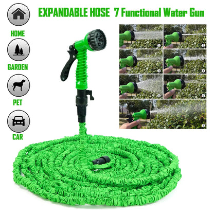 💦 BVJ® Pistolet d’arrosage haute pression multifonction – Outil de pulvérisation d’eau extérieur vert pour arrosage et nettoyage - DW