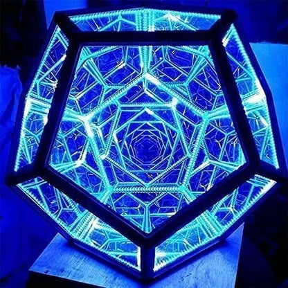 (🎁2025 Año Nuevo Hot Sale🎁 49% Off🎁)Infinito Dodecaedro Color Arte Luz