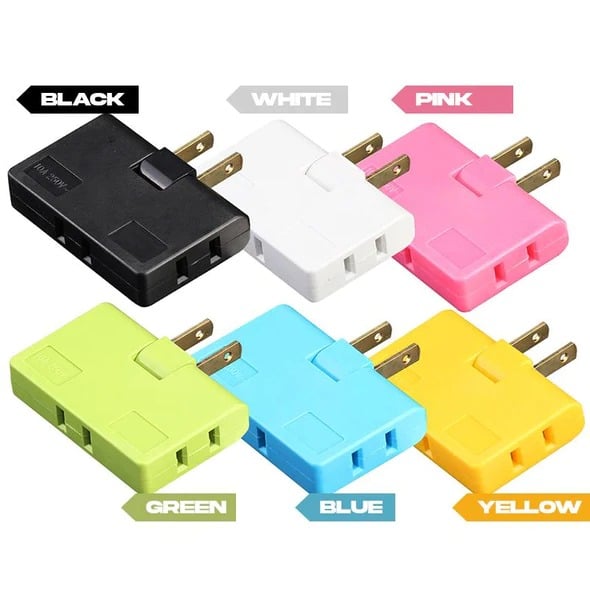 (🔥2025Promoción de último día - 49% de descuento)2025-180 Degrees Rotatable Socket Converter