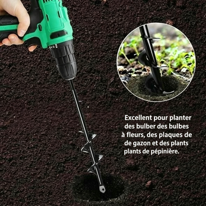 🌞 REBYIPO® Accueillez le printemps avec -50% de réduction ! Tarière hélicoïdale pour perceuse – Plantation rapide et sans effort de bulbes et de semis