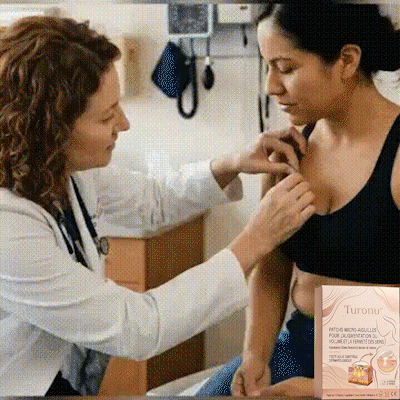 🍒Turonu® Patch Volumateur & Galbant Poitrine — Micro-Aiguilles Dissolvantes pour un Décolleté Plus Volumineux, Ferme et Rehaussé