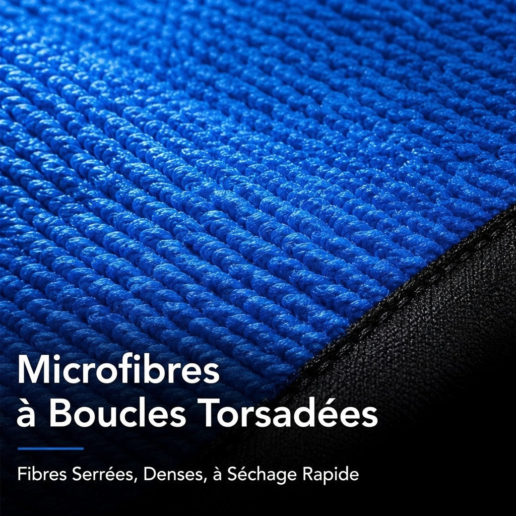 🔥LUCKYSONG® Serviette de séchage pour voiture à ultra-haute absorption (x10)🚗