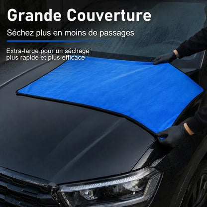 🔥LUCKYSONG® Serviette de séchage pour voiture à ultra-haute absorption (x10)🚗