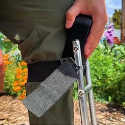 ❄️ BVJ® Frais d’été -50% 🔥 Banc agenouilloir de jardin 2-en-1 avec fonction siège – Repose-genoux ergonomique et chaise de jardin pliable – Aide de jardinage anti-douleur pour genoux et dos – Charge lourde jusqu’à 150 kg