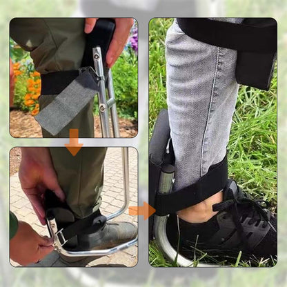 ❄️ BVJ® Frais d’été -50% 🔥 Banc agenouilloir de jardin 2-en-1 avec fonction siège – Repose-genoux ergonomique et chaise de jardin pliable – Aide de jardinage anti-douleur pour genoux et dos – Charge lourde jusqu’à 150 kg