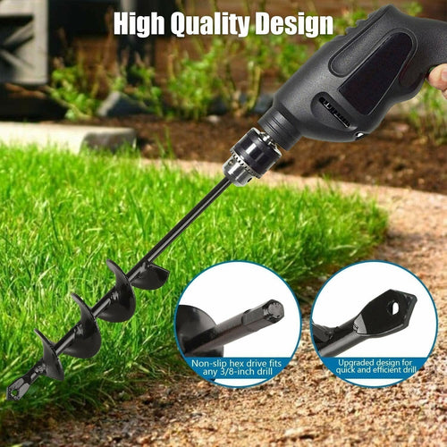 🌞 REBYIPO® Accueillez le printemps avec -50% de réduction ! Tarière hélicoïdale pour perceuse – Plantation rapide et sans effort de bulbes et de semis