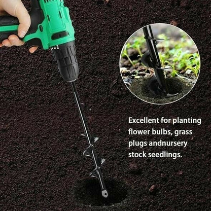 🌞 REBYIPO® Accueillez le printemps avec -50% de réduction ! Tarière hélicoïdale pour perceuse – Plantation rapide et sans effort de bulbes et de semis