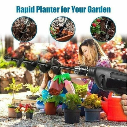 🌞 REBYIPO® Accueillez le printemps avec -50% de réduction ! Tarière hélicoïdale pour perceuse – Plantation rapide et sans effort de bulbes et de semis